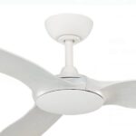 Three Sixty Flume Ceiling Fan 60″ (Matte White with White Wash) - Image 2