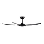 Brilliant Amari ABS 5 Blade DC Ceiling Fan with Remote 56″ (Black) - Image 3