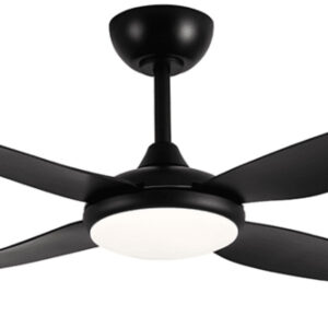 Brilliant Amari DC Ceiling Fan with LED 52" Black