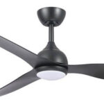 Eco Style DC Ceiling Fan 52″ with CCT LED Light & Remote (Black) - Image 2