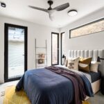 Claro Whisper DC Ceiling Fan - 48" Black - insitu 3