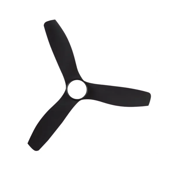 Claro Whisper DC Ceiling Fan with LED Light - 48" (Black) - Image 9