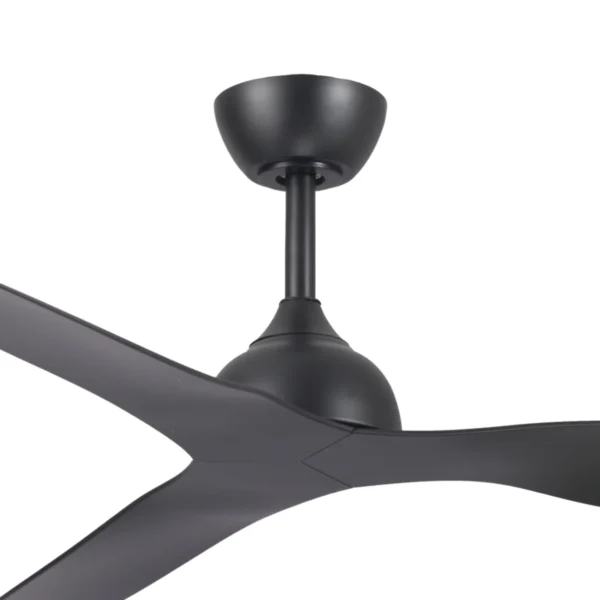Fanco Eco Style DC Ceiling Fan with Remote - 52" (Black) - Image 4