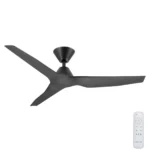 Fanco Infinity-iD SMART DC Ceiling Fan with Remote - 48″ (Black)