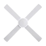 Fanco Eco Silent Pro DC Ceiling Fan with Remote & CCT LED Light 48″ - bottom view