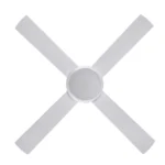 Fanco Eco Silent Pro DC Ceiling Fan with LED Light - 52″ (White) - bottom view