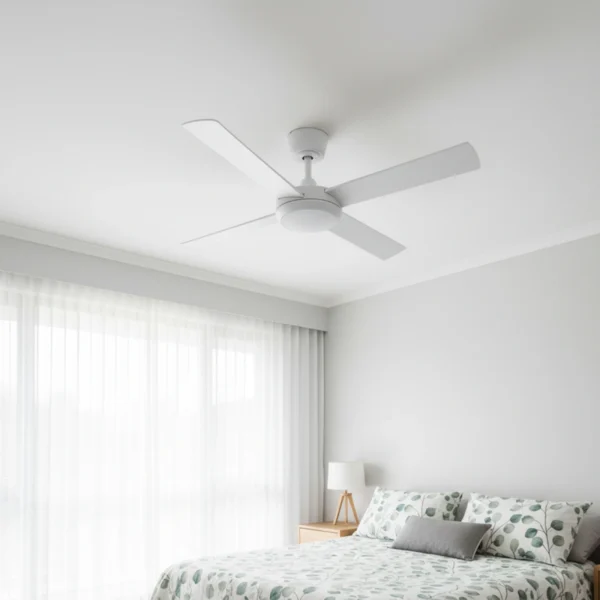 Fanco Eco Silent Pro DC Ceiling Fan with LED Light - 52″ (White) - Image 8