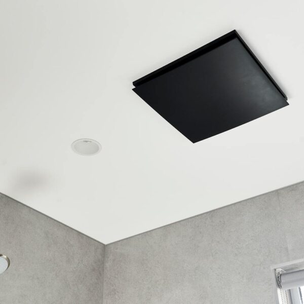 Fanco Hybrid Square Ceiling Exhaust Fan 150mm (Black) - Image 5