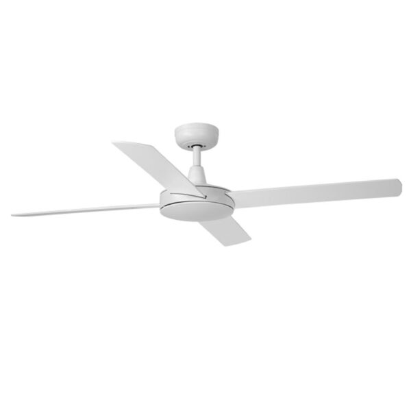 White Eco Silent DC Ceiling Fan 48″ with Remote - Image 3