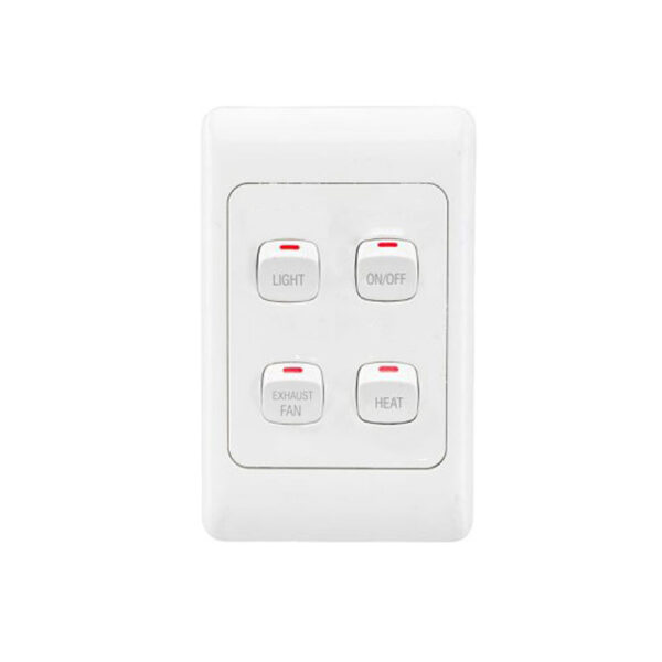 Solace XL Exhaust Fan: 4 in 1 with CCT LED Light (Black) - Image 4