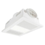 Solace XL Exhaust Fan: 4 in 1 with CCT LED Light (White)
