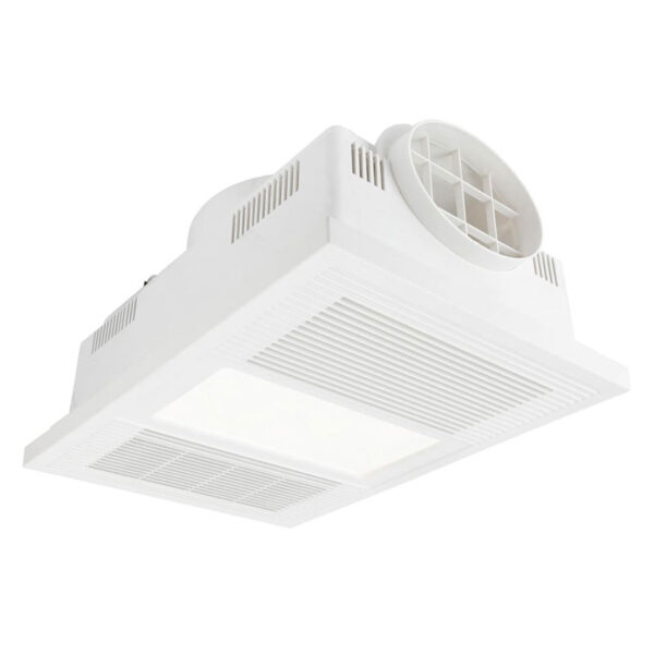 Solace XL Exhaust Fan: 4 in 1 with CCT LED Light (White) - Image 1