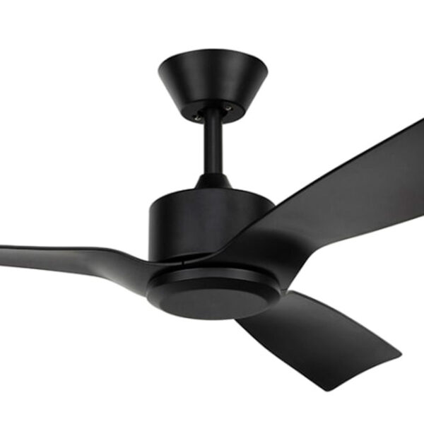 Belize Ceiling Fan DC Motor 52″ with Remote (Black) - Image 2
