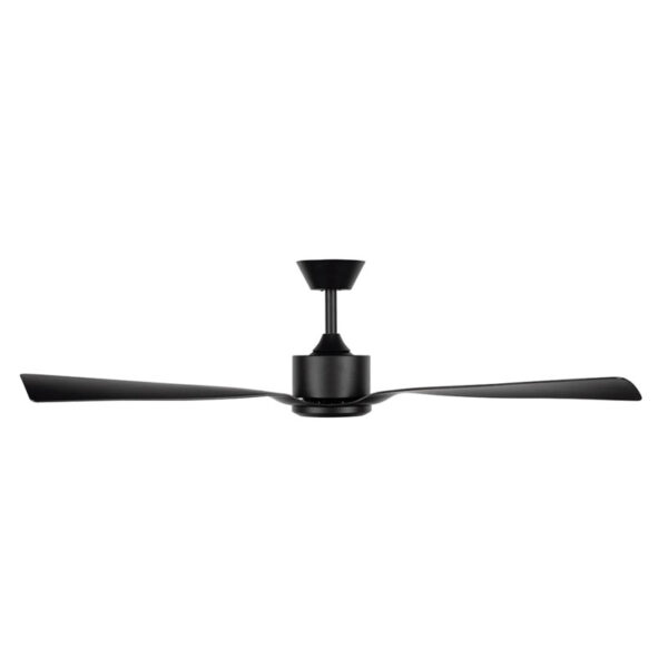Belize Ceiling Fan DC Motor 52″ with Remote (Black) - Image 4