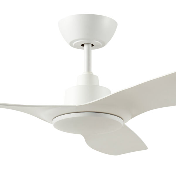 Ventair DC 3 Ceiling Fan with Wall Control - 48″ (White) - Image 2
