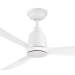 Three Sixty Kute Ceiling Fan 52″ (White) - Image 2