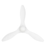 Malta Ceiling Fan DC Motor 52″ with Remote (Matt White) - Image 2