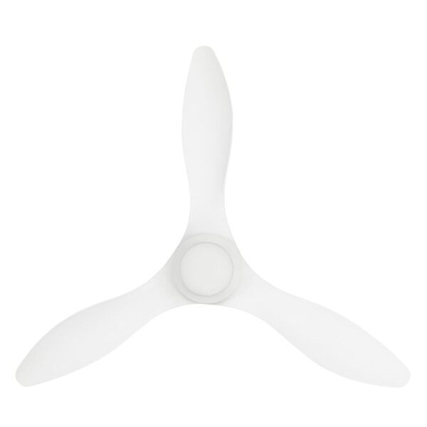 Malta Ceiling Fan DC Motor 52″ with CCT LED Light (Matt White) - Image 2