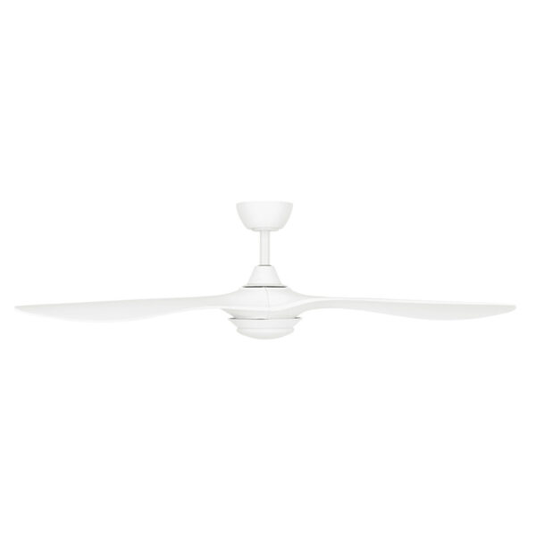 Malta Ceiling Fan DC Motor 52″ with CCT LED Light (Matt White) - Image 3