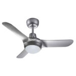 Ventair Spyda Ceiling Fan 36″ with CCT LED light (Titanium)