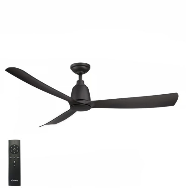 three-sixty-kute-3-blade-dc-ceiling-fan-with-remote-black-52-inch Three Sixty Kute 3 Blade DC Ceiling Fan - 52" (Black)