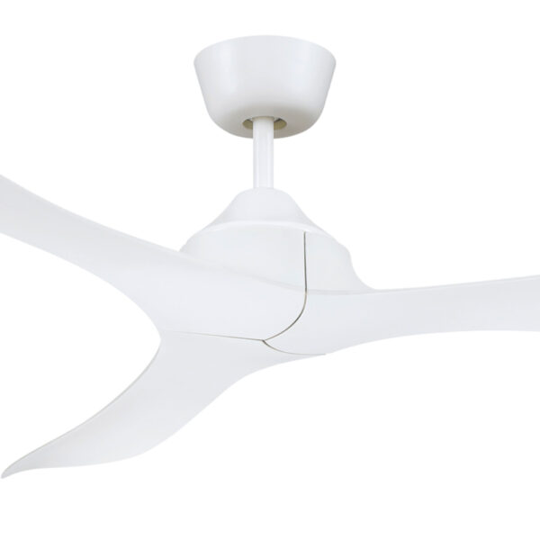 Mercator Juno DC Ceiling Fan with Remote Control - 56" (White) - Image 2