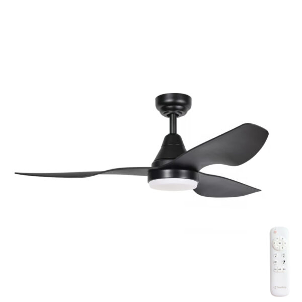 three-sixty-simplicity-dc-ceiling-fan-with-led-light-black-45 Three Sixty Simplicity DC Ceiling Fan with LED Light - 45" (Black)