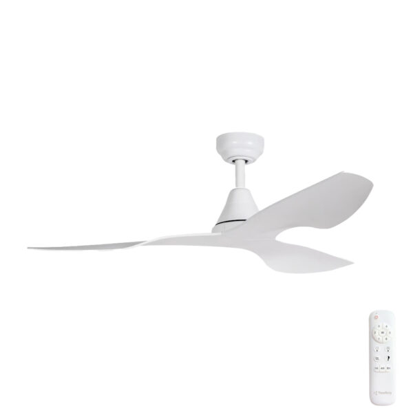 Three Sixty Simplicity DC Ceiling Fan with Remote - 45" (Matte White)