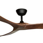 Three Sixty Timbr DC Ceiling Fan 72″ (Black & Walnut) - Image 2