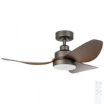 Eglo Torquay Ceiling Fan with CCT LED Light 42″ (Oil Rubbed Bronze)