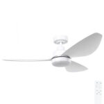 Eglo Torquay Ceiling Fan with CCT LED Light 48″ (Matte White)