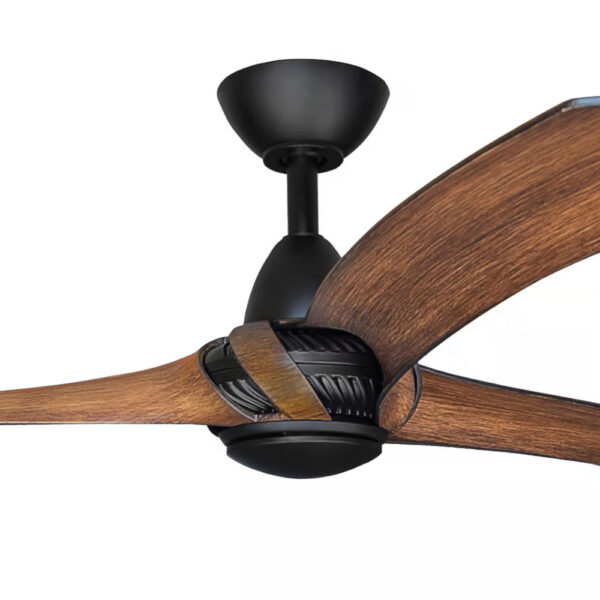 Three Sixty Arumi V2 52-inch Ceiling Fan in Black with Koa Motor