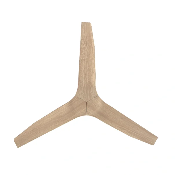 Fanco Infinity-iD DC Smart Ceiling Fan 48″ with Remote (White with Beechwood) - bottom view