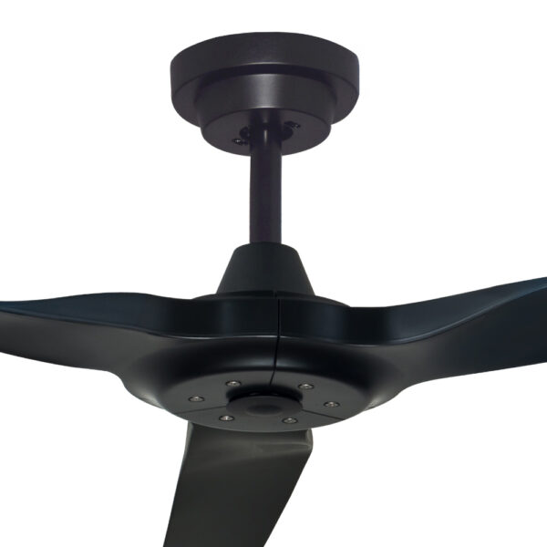 Hunter Pacific Radical 3 DC Ceiling Fan - 60" (Black) - Image 2