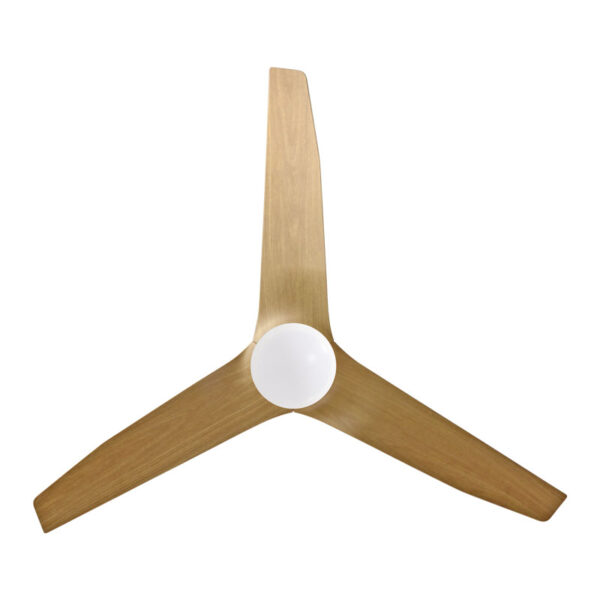 Infinity-iD DC Smart Ceiling Fan 48″ with Remote & CCT LED Light (White with Beechwood) - Image 7