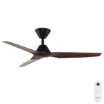 Infinity Id ceiling fan 48" - Black with spotted gum