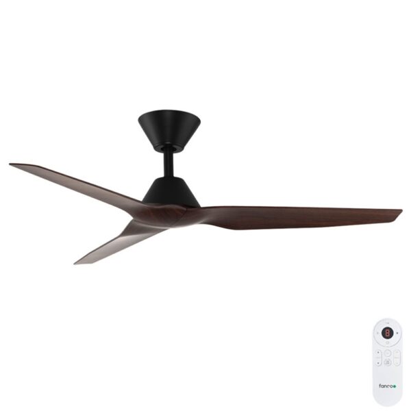 Infinity Id ceiling fan 48" - Black with spotted gum