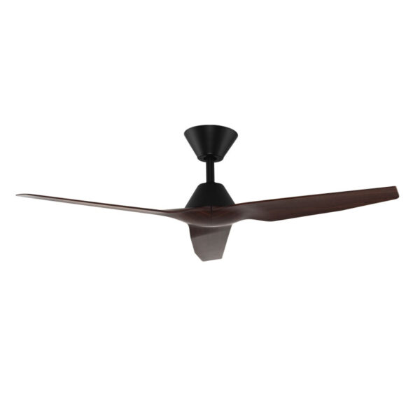 Infinity-iD DC Smart Ceiling Fan 48″ with Remote (Black with Spotted Gum) - Image 3