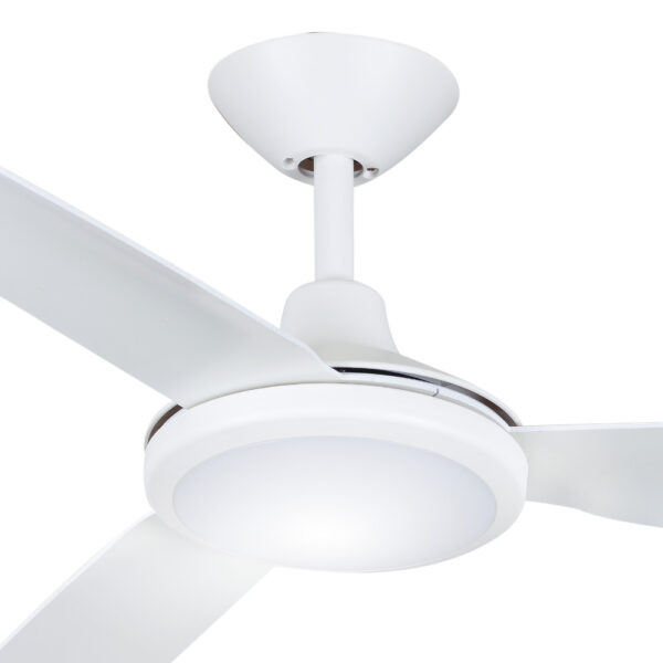 Hunter Pacific Polar V2 DC Ceiling Fan with LED Light - 56" (White) - Image 2
