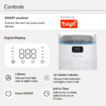 Fanco Bright SMART Air Purifier with HEPA Filter - Image 4