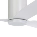 Eglo Iluka DC low profile ceiling fan 52 white led closeup