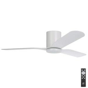 Eglo Iluka DC low profile ceiling fan 52 white led and remote