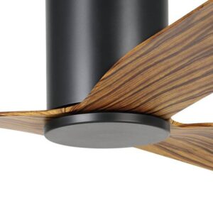 elgo iluka low profile dc 60 inch black and timber closeup