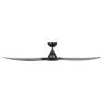 eglo-surf-ceiling-fan-60-black-led-light-side-view