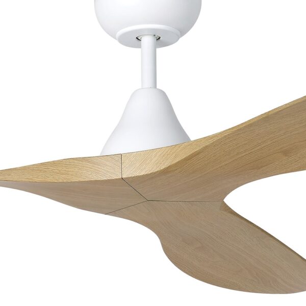 eglo-surf-ceiling-fan-60-white-oak-motor-blade