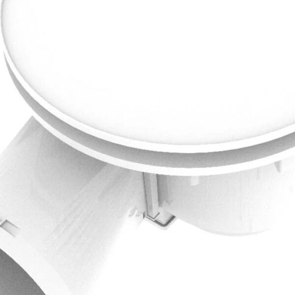 IXL Ducted Ventflo 200 with Round Cover - White - Image 2