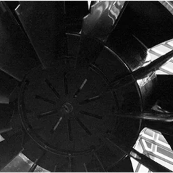 IXL Eco Ventflo 200 Exhaust Fan with Round Cover - White - Image 3