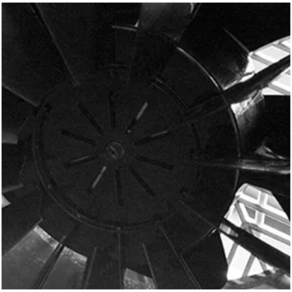 IXL Eco Ventflo 250 Exhaust Fan with Round Cover - White - Image 3