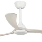 Fanco Sanctuary DC Ceiling Fan - 52" (White with Whitewash Blades) - Image 4