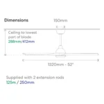 fanco-sanctuary-dc-ceiling-fan-52-inches-no-light-dimensions-diagram